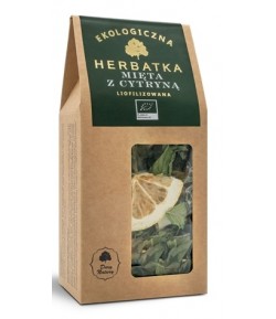 Herbatka Mięta z Cytryną - Liofilizowana BIO - Dary Natury 25 g