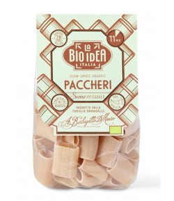 Makaron semolinowy półrazowy PACCHERI BIO - LA BIO IDEA 375 g