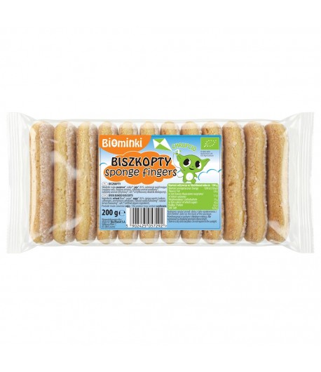 Biszkopty BIO - BIOMINKI 200 g