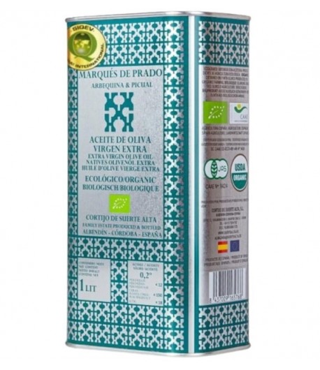 Oliwa extra virgin BIO - CORTIJO DE SUERTE ALTA 1 l