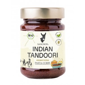 Pasta CURRY INDIAN TANDOORI bezglutenowa BIO - SANCHON 190 g