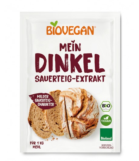 Zakwas chlebowy orkiszowy w proszku BIO - BIOVEGAN 30 g
