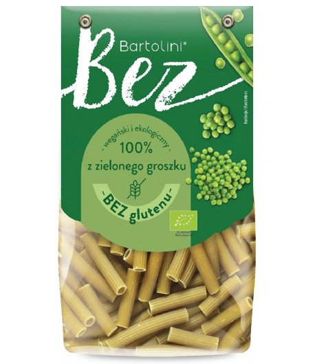 Makaron RURKA z groszku zielonego BIO - Bartolini 250 g