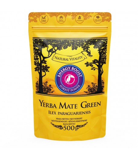 Yerba Mate ENERGY BOOST - YERBA MATE GREEN 500 g