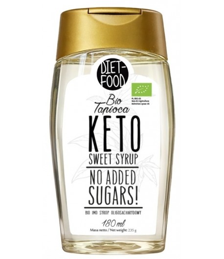 Syrop z tapioki KETO bezglutenowy BIO - DIET FOOD  235 g