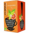 Herbatka z KURKUMĄ I SKÓRKĄ Z POMARANCZY BIO (20 x 2 g) - CLIPPER 40 g