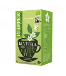 Herbata Zielona z ACEROLĄ I MATCHĄ FAIR TRADE BIO (20 x 2 g) - CLIPPER 40 g