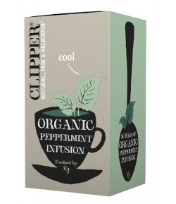 Herbatka z MIĘTY PIEPRZOWEJ (COOL) BIO (20 x 1,5 g) CLIPPER 30 g