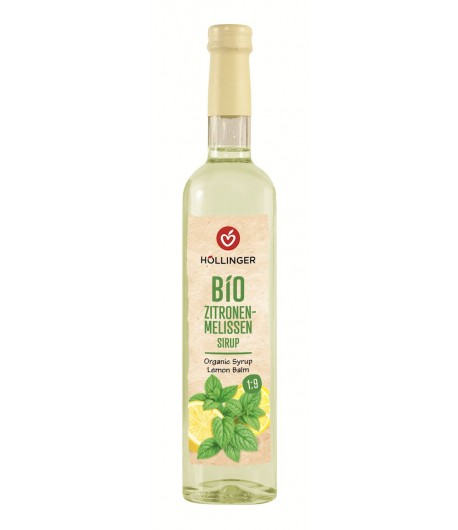 Syrop o smaku Cytryny z Melisą BIO - Hollinger 500 ml