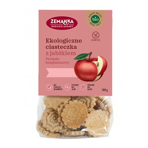 Ciastka z Jabłkiem bezglutenowe BIO - ZEMANKA 100 g