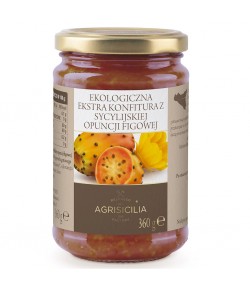 Konfitura z Opuncji figowej sycylijskiej BIO - AGRISICILIA 360 g