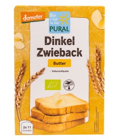 Sucharki orkiszowe maślane BIO - Pural 200 g