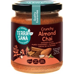 KREM MIGDAŁOWY PIERNIKOWY CRUNCHY BIO - TERRASANA 250 g