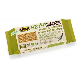 Krakersy z sezamem i rozmarynem BIO - CRICH 250 g