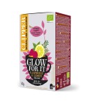 Herbatka o smaku Malinowo - Cytrynowym na piekna skórę(GLOW FOR IT) (15 x 2 g) BIO - CLIPPER 30 g