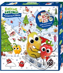Kalendarz Adwentowy PRZEKĄSKI BIO - FRECHE FREUNDE 791 g