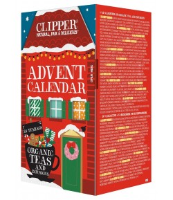 Kalendarz Adwentowy (HERBATKI I HERBATY) 24 szt. BIO - CLIPPER 45 g