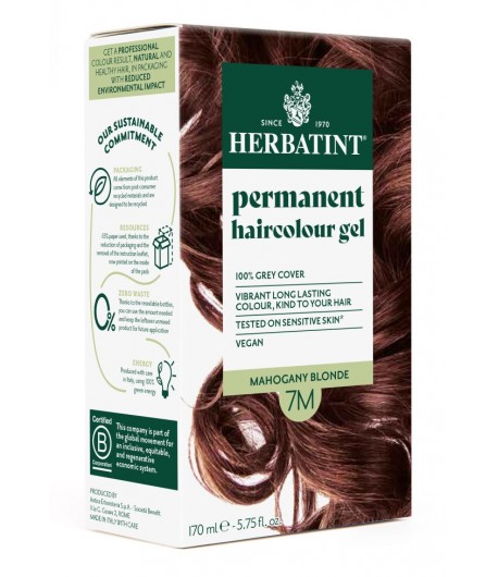 Trwała Farba Herbatint 7M Mahoniowy Blond (seria mahoniowa)