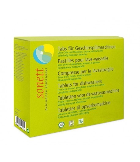 Ekologiczne tabletki do zmywarki - Sonett 80 szt.