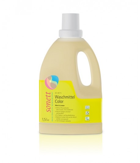 Ekologiczny płyn do prania Kolor - Sonett 1,5 litra
