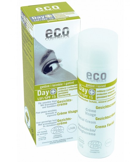 Day plus SPF 15 - krem do twarzy na dzień - ECO Cosmetics 50 ml