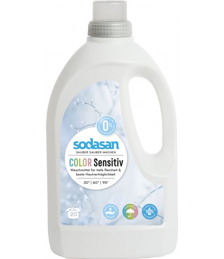 Ekologiczny płyn do prania Color Sensitiv - Sodasan 1,5 l