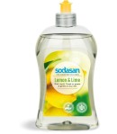 Ekologiczny płyn do mycia naczyń z olejkiem cytrynowym - Sodasan 500 ml