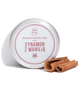 Puszysty Mus do ciała Cynamon z Wanilią - Mydlarnia Cztery Szpaki 150 ml