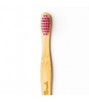 Bambusowa szczoteczka do zębów dla dzieci ULTRA SOFT różowa 14,5cm - Humble Brush