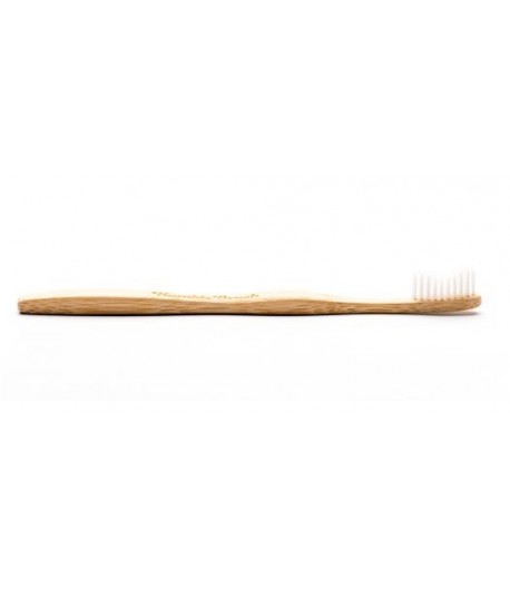 Bambusowa szczoteczka do zębów SOFT biała 19cm - Humble Brush