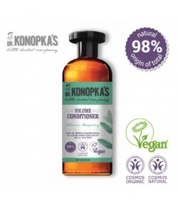 Balsam do włosów zwiększający objętość dla wszystkich typów włosów  - dr Konopka 500 ml
