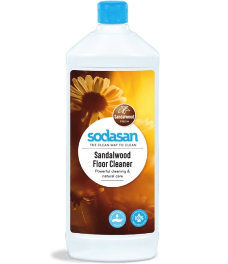 Ekologiczne mydło do podłóg drewnianych - Sodasan 1000 ml