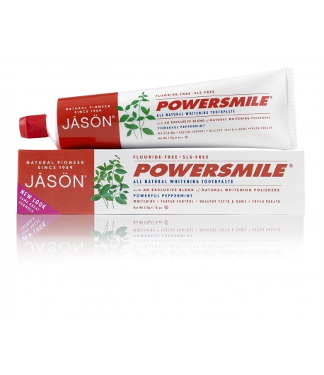 Wybielająca Pasta do Zębów Power Smile - Jason 170g