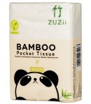 Bambusowe kieszonkowe chusteczki higieniczne - ZUZii 8 opak.