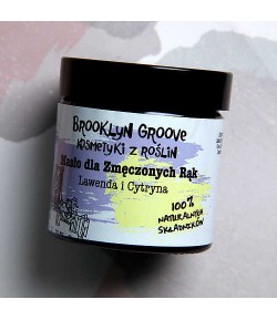 Masło do zmęczonych rąk - Lawenda i Cytryna - Brooklyn Groove 60 ml