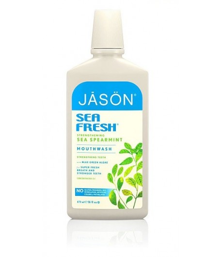 Wzmacniający płyn do płukania jamy ustnej Sea Fresh - Jason 473 ml