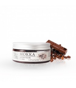 Cukrowy Peeling do ciała - Mokka - Fresh&Natural 250g