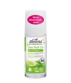 Dezodorant roll-on z bio-limonką - Alviana 50 ml