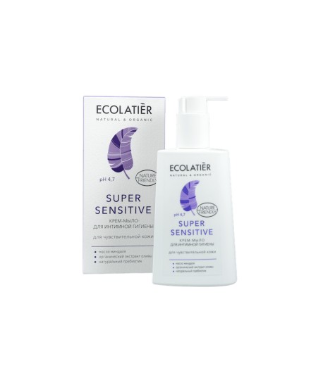Żel do higieny intymnej  Super Sensitive - Ecolatier 250ml