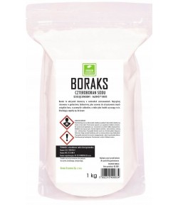 Boraks - Tetraboran sodu dziesięciowodny - 1kg
