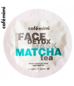 Maseczka-scrub do twarzy Matcha & Aloe Vera Herbata - CAFE MIMI 10 ml
