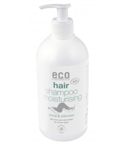 Szampon nawilżający z liściem oliwnym i malwą - ECO Cosmetics 500 ml