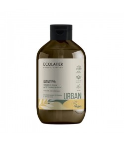 Wzmacniający szampon do włosów cienkich Białka roślinne i Aloes - Ecolatier 600 ml