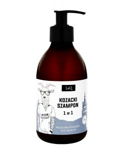 Kozacki szampon 1w1 dla facetów - LaQ 300 ml