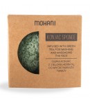Konjac - naturalna gąbka do mycia twarzy  z zieloną herbatą - Mohani