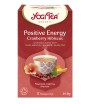 POSITIVE ENERGY CRANBERRY HIBISCUS Pozytywna energia BIO - YOGI TEA®
