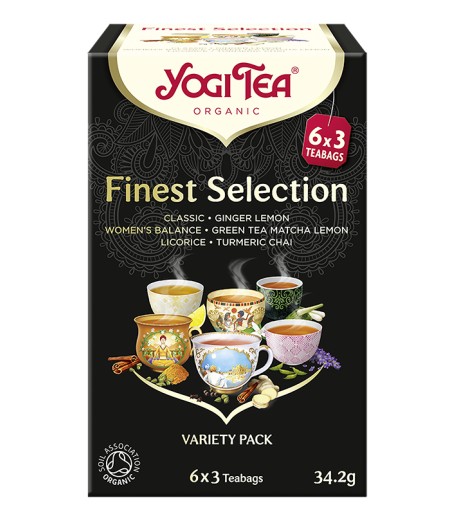 FINEST SELECTION Wyborny zestaw herbat BIO - YOGI TEA®