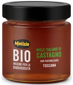 Miód nektarowy KASZTANOWY BIO - Mielizia 300 g