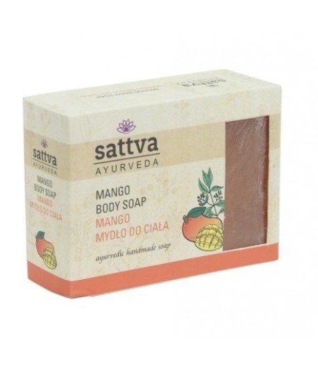 Mydło glicerynowe Mango - Sattva - 125 g