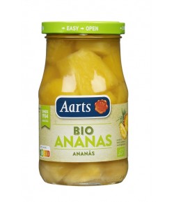Ananas - kawałki w lekkim syropie BIO - Aarts 350 g